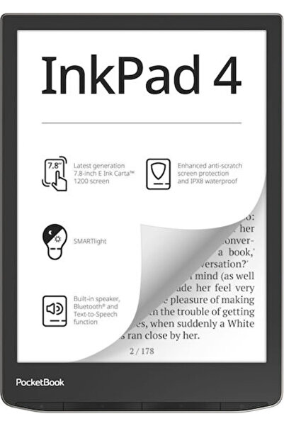 pocketbook InkPad 4 7.8 " (32GB) Ασημί Stardust