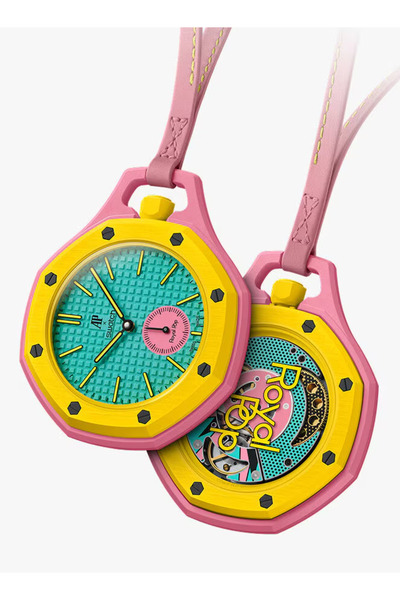 Royal Pop Pocket Watch Dark Turquoise Dial Royal Pop Audemars Piguet Watch
