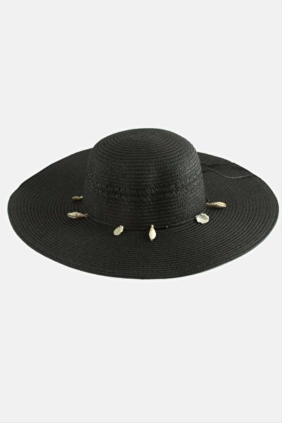 AKSESUARIM Seashell Straw Hat