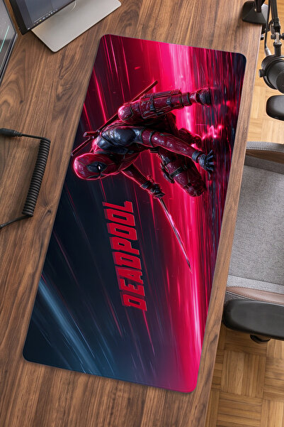 Milura Deadpool 40x90 ProControl Mouse Pad Gaming Mousepad Kaymaz Taban Büyük...