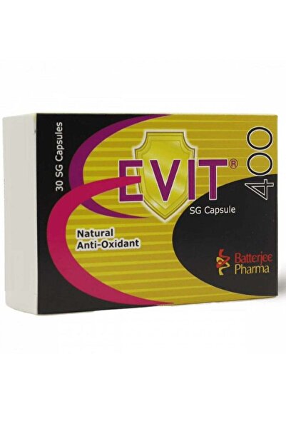 EVIT باتر جي فارما 400 ملغ 30 كبسولة فيتامين إي