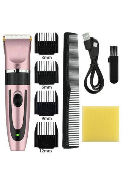 Choice Pink Haircut Barber Professional Trimmer for Men Hair Cutting Machine ...