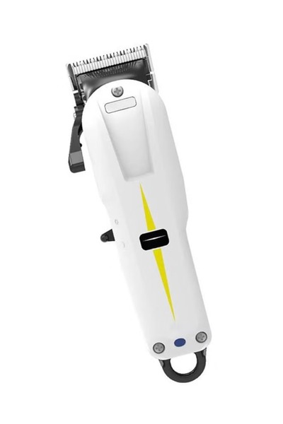 Generic Professional Cordless Hair Clipper - White