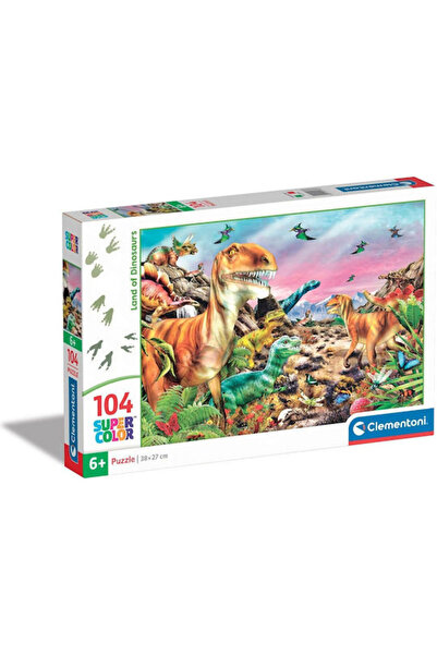 CLEMENTONI Puzzle pentru copii Super Color 104 piese