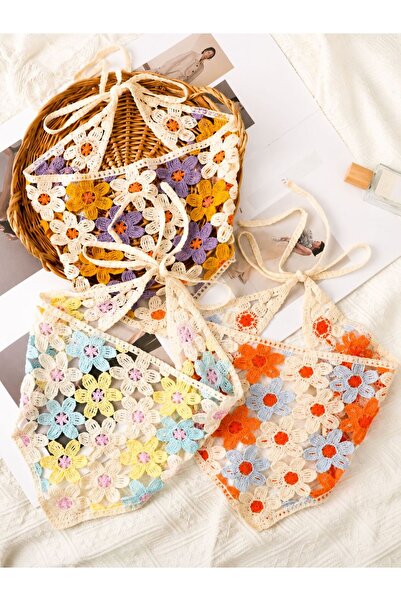 EMKSHOP Patterned Knitted Girls' Women's Bandana