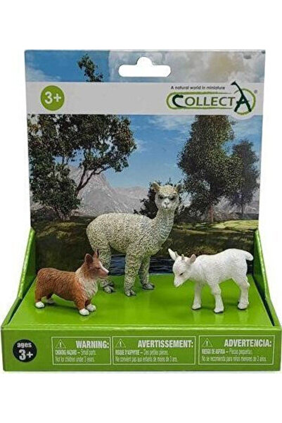 Collecta Set de figurine 3 animale de fermă în pachet 88082 88787 88960