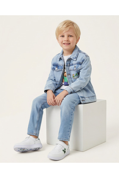 melisam.msg Erkek Çocuk Denim Kot Ceket MC