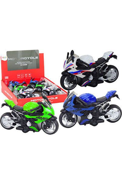 OEM Motocicletă sport cu mecanism pull-back pentru copii de peste 3 ani (Dive...