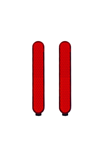 Choice red Rear Wheel Reflective Strip Decorative Cover for Ninebot MAX G3 F3...