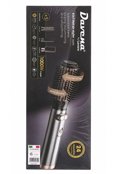 Davena Davina 4 in 1 Hot Air Styler by Levor - Dv255