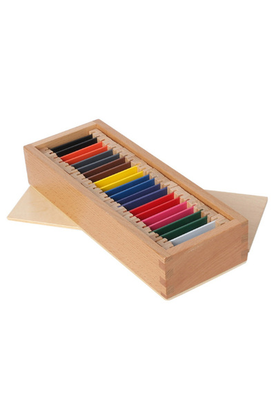 Choice B In Stock 1/2/3 Color Board Wood Preschool Toy Montessori Sensorial M...