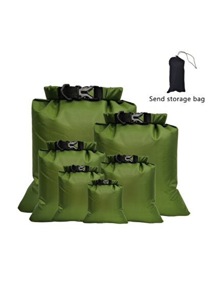 Choice4 Aolikes green 5PCS 1.5/2.5/3/3.5/5/8L Waterproof Dry Bag Pack Sack Sw...