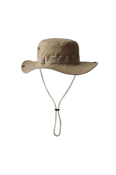 Choice4 Khaki Bucket Hat Summer Camping Hiking Cap Anti-UV Sun Hat Quick Dry ...