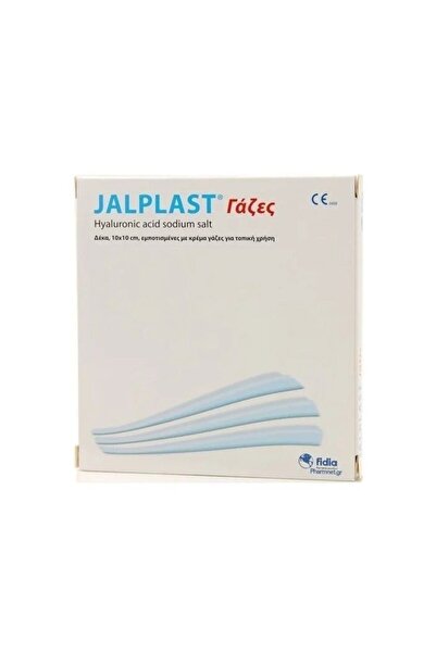 Other JALPLAST Γάζα Εμποτισμένη με Κρέμα 10x10εκ. 10 τεμάχια