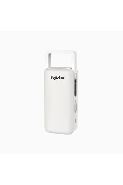 fujistar ضوء طوارئ 6 واط - موديل FSEL722 - بطارية 18650، 44 مصباح LED، احتياط...