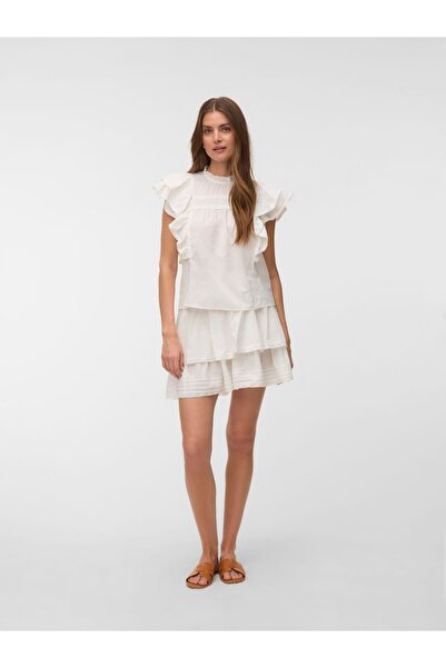 Vero Moda Rock VMELIX Hohe Taille Kurzer Rock