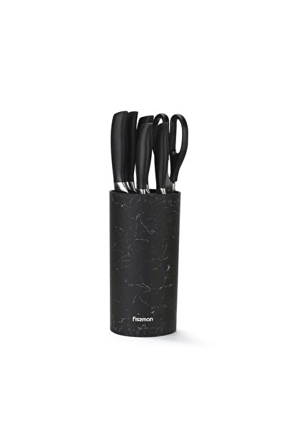 Fissman Set de cutite 7 piese Miyamura, inox, plastic, 10.5x10.5x34cm