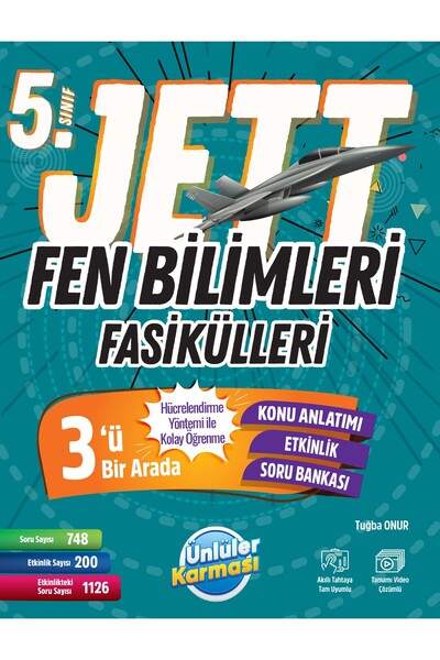 Ünlüler Karması 5. SINIF JETT FEN BİLİMLERİ FASİKÜLLERİ