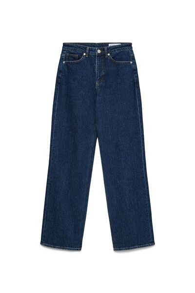 Vero Moda Weit geschnitten VMTESSA Hohe Taille Weiter Beinschnitt Jeans
