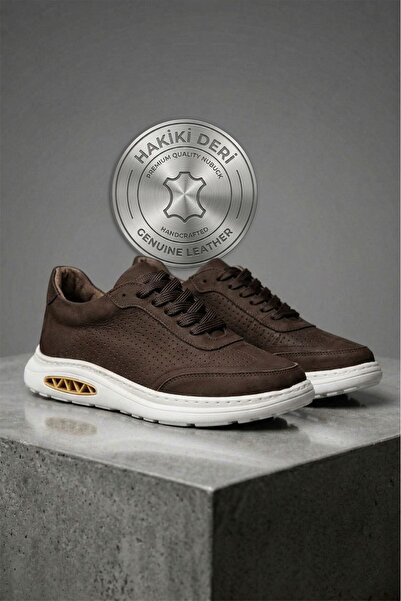 BIG KING Core Genuine Nubuck Leather Men's Casual Sports Shoes