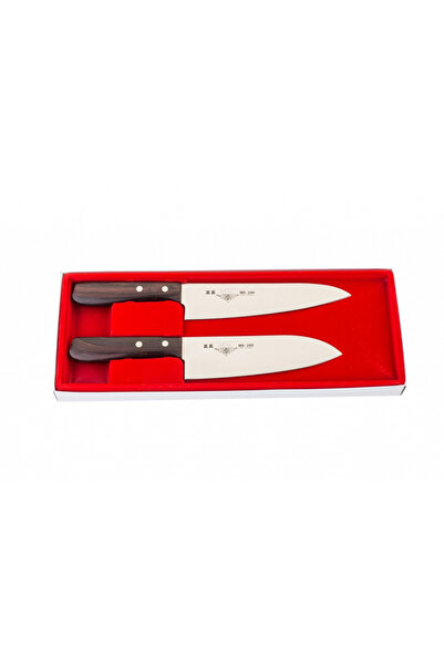 MASAHIRO Set 2 cutite, Masahiro, Otel/Lemn, 180 mm, Multicolor