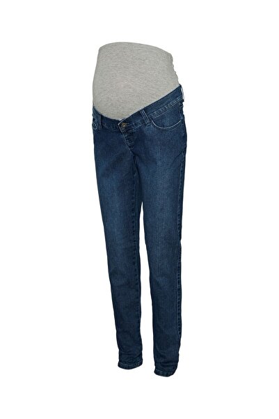 Mama Licious Umstandsjeans mit Slim Fit Normal geschnitten Mittlere Taille Jeans