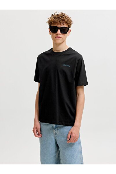 Jack & Jones Junior Tricou cu imprimeu pe spate pentru băieți