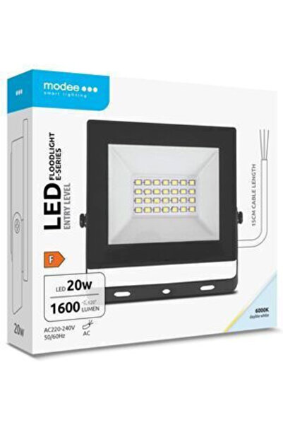Other Modee Lighting Αδιάβροχος Προβολέας LED 20W Ψυχρό Λευκό 6000K IP65 Κωδι...