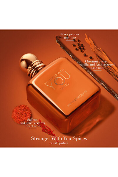 Emporio Armani , Stronger With You Spices - Apă De Parfum Pentru Bărbați, EDP 100 ml