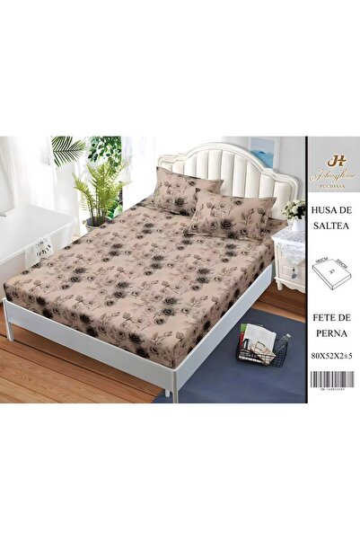 OEM Satin Cotton Bed Cover 2 Persons 3 Pieces with Elastic 160x200 cm, Model ...