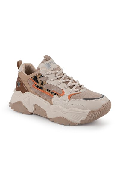 LBR Women's Sneaker Casual Chunky Lace-Up Thick Sole Cushioned Walking Shoes ...