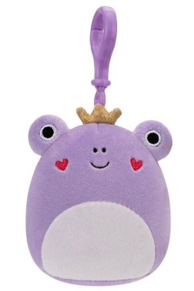 Squishmallows Βελούδινο Μπρελόκ 9 εκ. Φρανσίνη η Βάτραχος για του Αγίου Βαλεν...