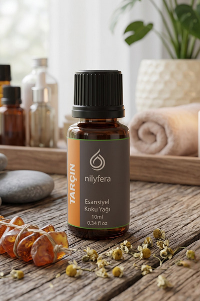 nilyfera Premium Tarçın Esansiyel Koku Yağı 10 ml - Buhurdanlık, Difüzör, Çamaşır, Mum ve Temizlik Esansı