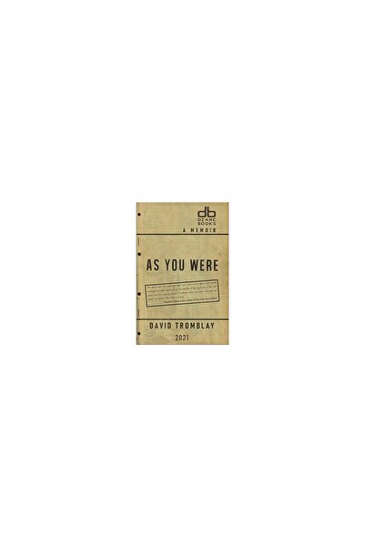Dzanc Books As You Were