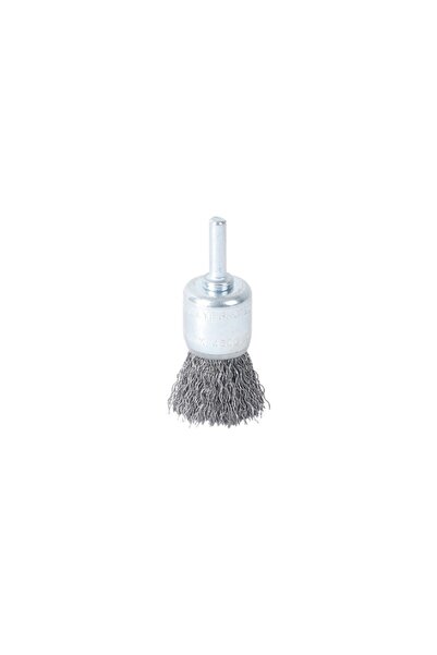 Tactix 447323 Συρματόβουρτσα Πινέλο Δραπάνων 25mm, Με Αξονάκι 6mm