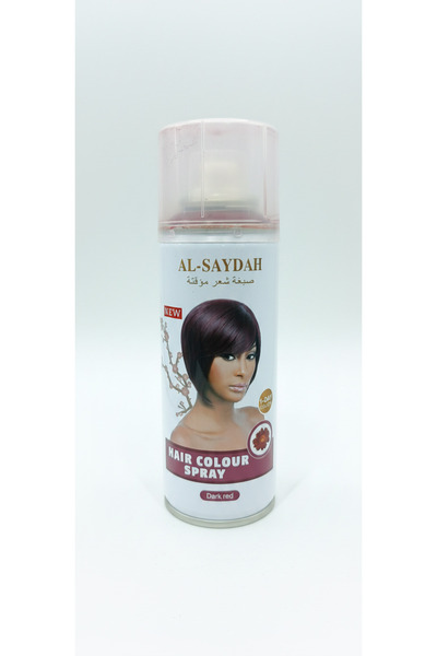 genric Al-Saydah Temporary Hair Dye Spray Dark Red 138 ml
