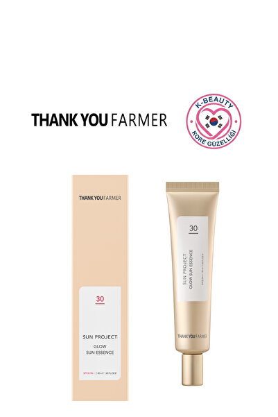 Thank You Farmer Sun Project Glow Sun Altın Işıltılı Aydınlatıcı Güneş Kremi ...