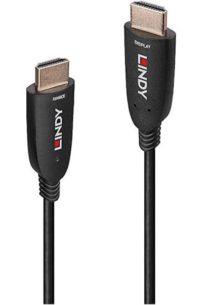 LİNDY Καλώδιο HDMI Αρσενικό σε Αρσενικό 100μ Μαύρο Κωδικός: 38518