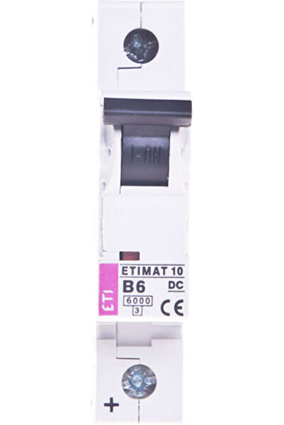 Eti Disjunctor automat 6A unipolar AC/DC 002127712