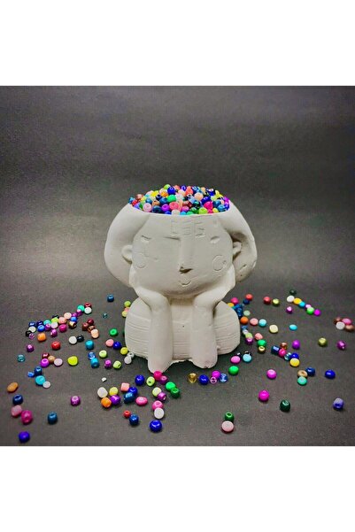 HERALDİS 4 mm Mixed Glass Sand Beads 100 Grams