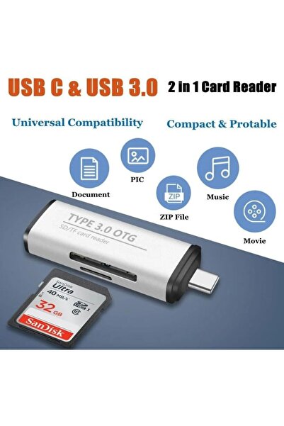 Yıldızan Msa Shop Macbook, Type-C Port Phone, Tablet, Computer, Compatible Ty...