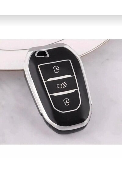 KeyRoN Husă pentru chei Lüx Peugeot 208 308 508 2008 3008 5008 Rifter Nano NE...