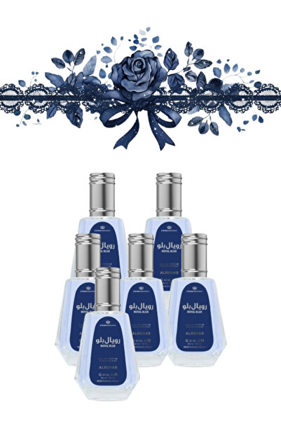 ALREHAB 6 Pieces Royal Blue Perfume 50ML