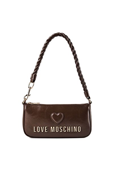 Love Moschino Cipria Schultertasche Leder 25 cm