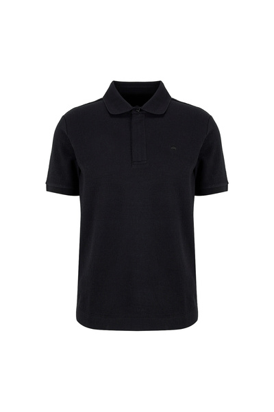 BROOKS BROTHERS Siyah Erkek Logo Baskılı T-Shirt
