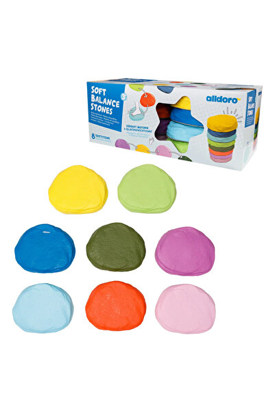 Generic Set pietre de echilibru moi Alldoro, 8 bucăți
