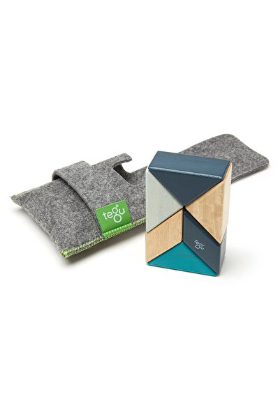 Tegu Set de buzunar cu 6 piese, albastru