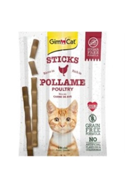 Gimcat Kedi Ödül Çubuğu Sticks Kümes Hayvanli 20GR