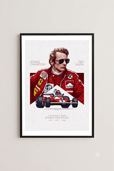 Sekiz8 Poster de pictură minimalistă cu ramă neagră - Imprimare digitală MOD-510