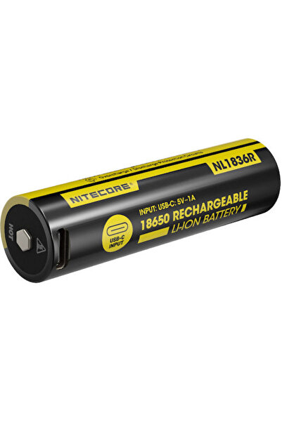 Nitecore Acumulator reîncărcabil 18650 Li-ion 3600mAh 5V 1 buc.